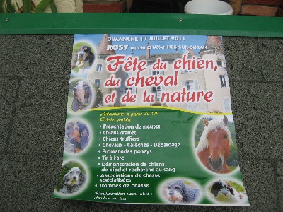 De La Perouze Du Revermont - Fête du chien à Chavannes Sur Suran  dans l'Ain